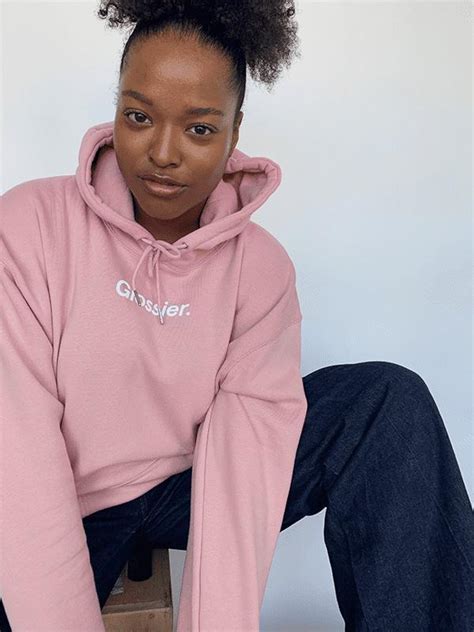 The Glossier Hoodie Is Finally Back In Stock.